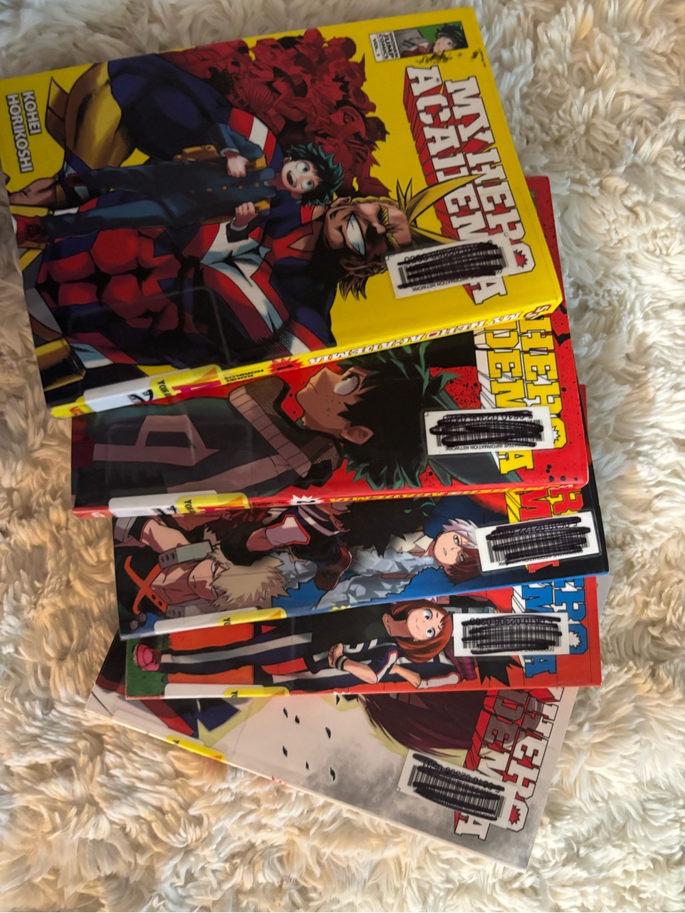 My Hero Academia vol 1-5